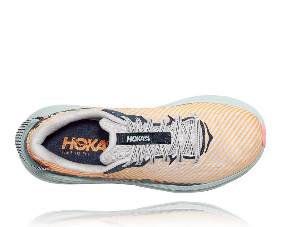 Zapatillas Running Hoka One One Mujer - Rincon 2 - Negras/Beige - XGH708943